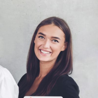 Collection Of Multiethnic Business People Portraits Collage. Human Headshots In A Row. Happy Successful Millennials Females And Males Entrepreneurs Posing Smiling To Camera On Gray Backgrounds. Square